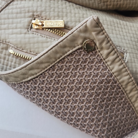 CALVIN KLEIN faux leather moto jacket - Picture 6 of 14